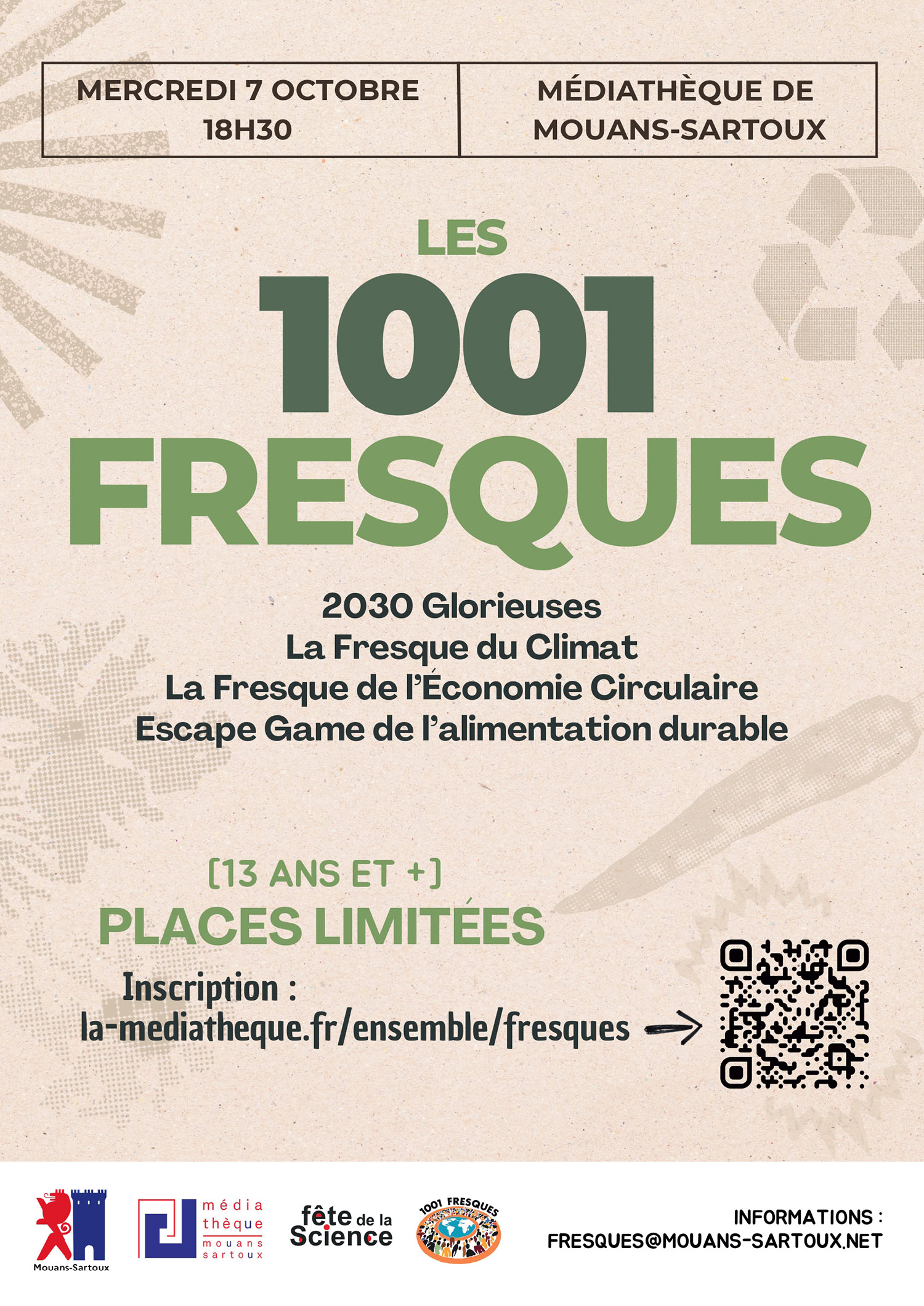 affiche 1001 fresques