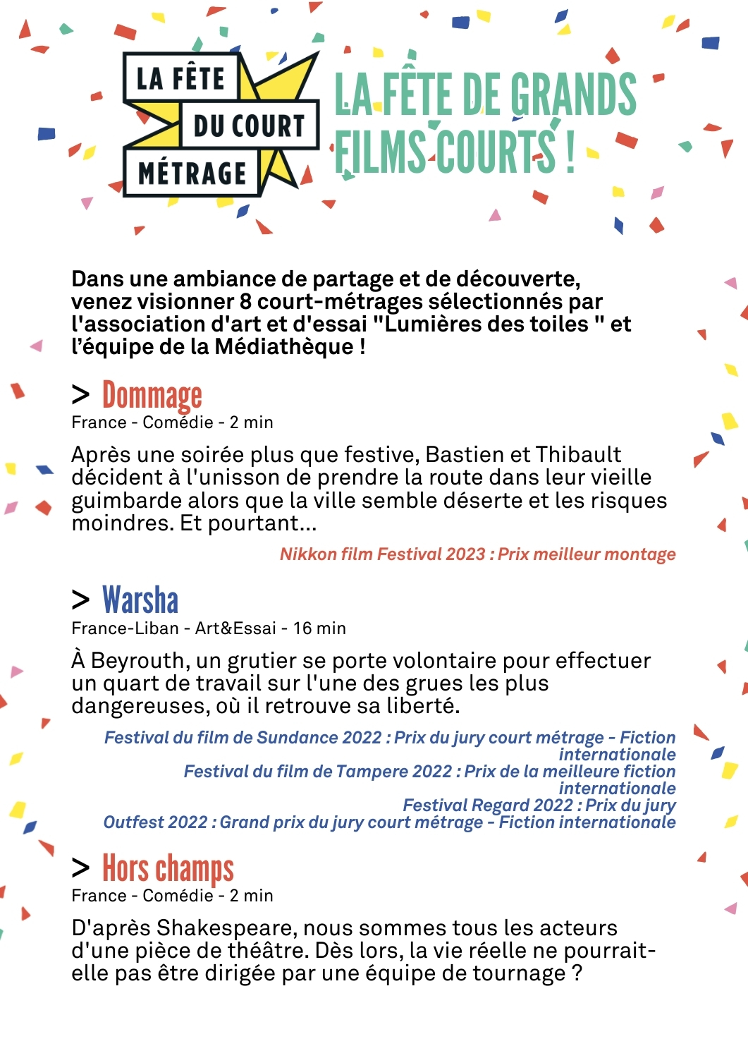 Page 2 Prog. Fête du court métrage 2026 MS