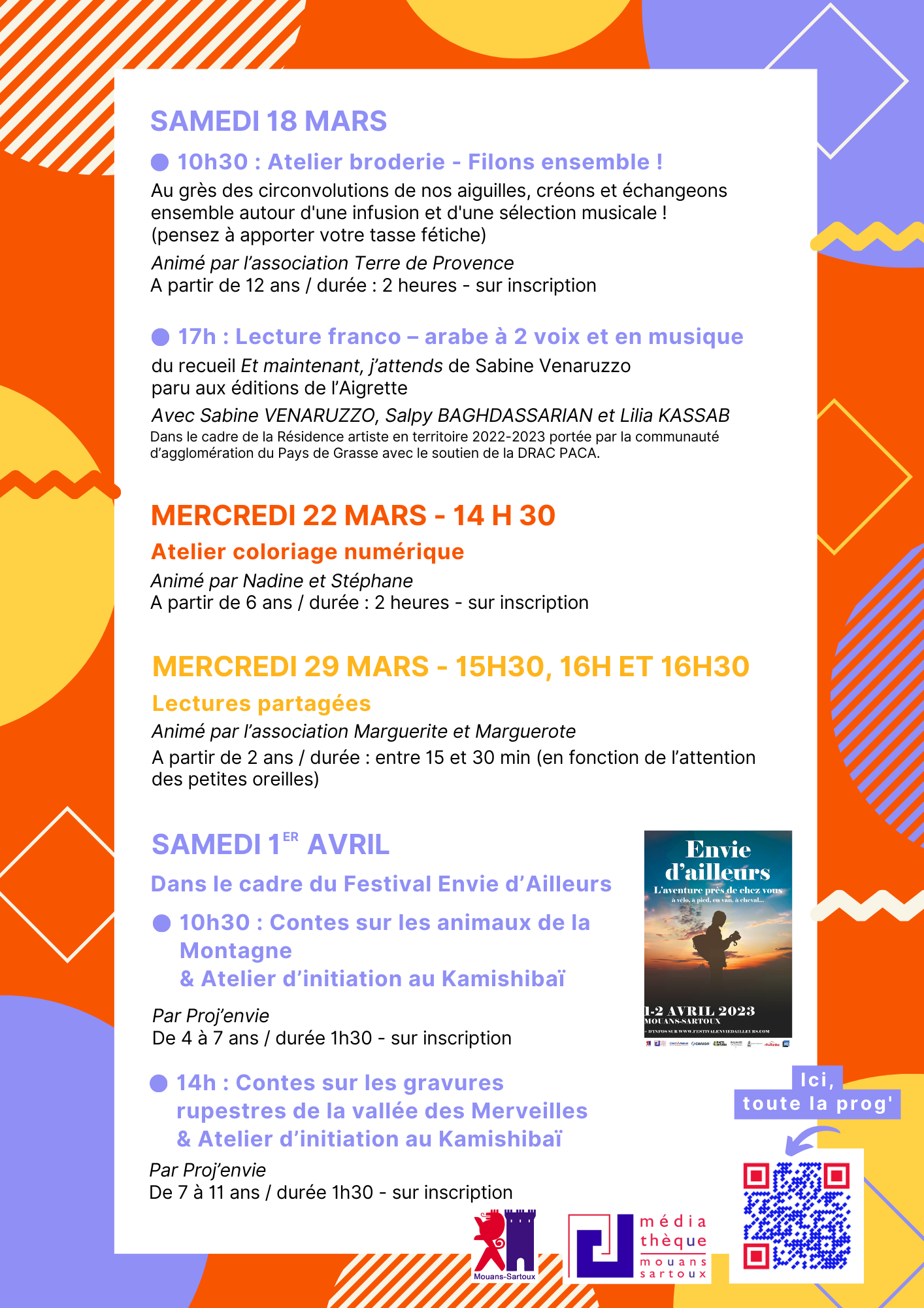 Programme médiathèque Mouans Sartoux 4