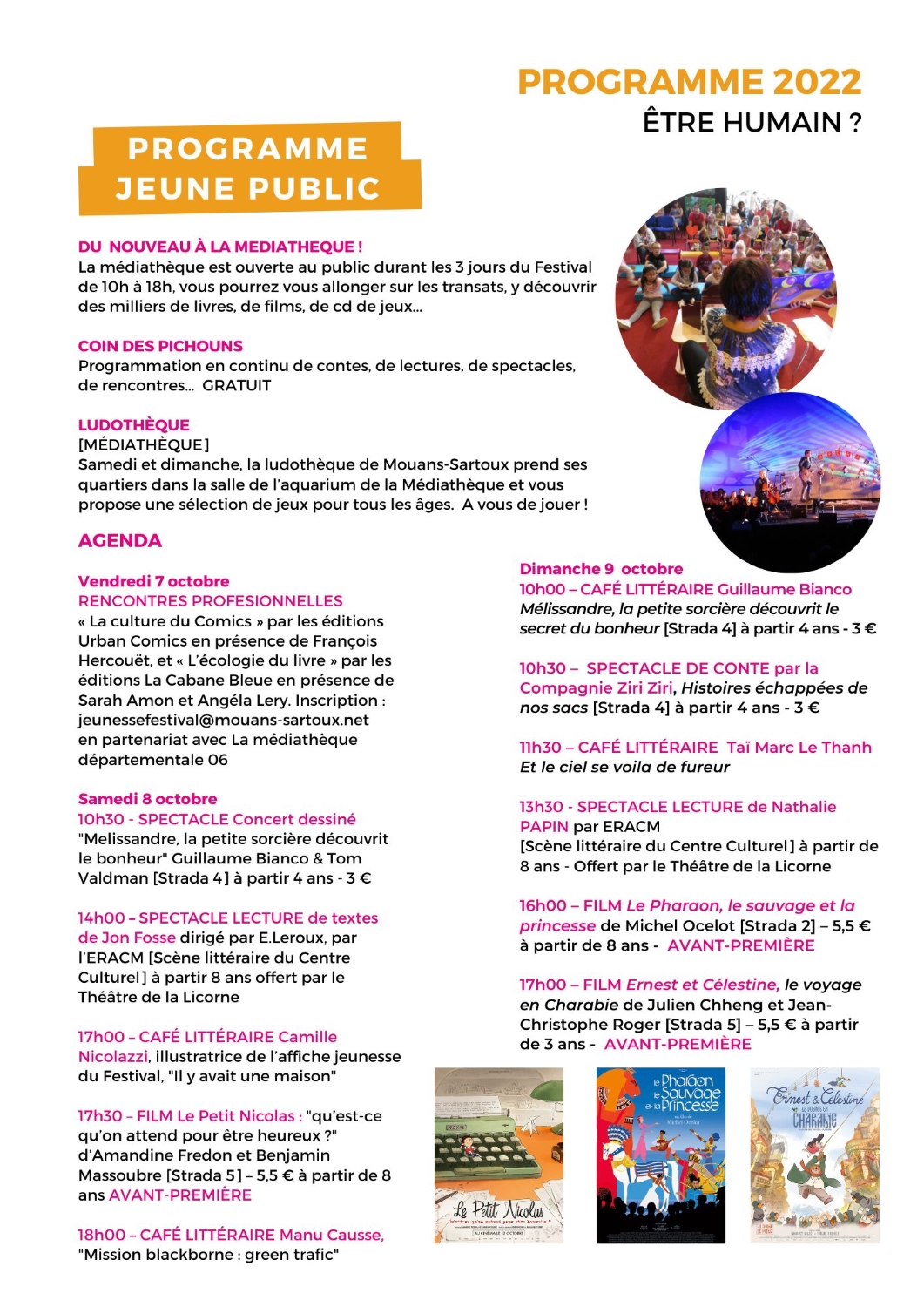 Festival du Livre de Mouans Sartoux Dossier de presse 2022 1